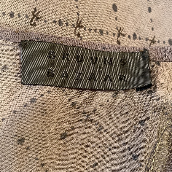 Bruuns Bazaar beautiful gray top with unique combination, size S - Picture 8 of 12
